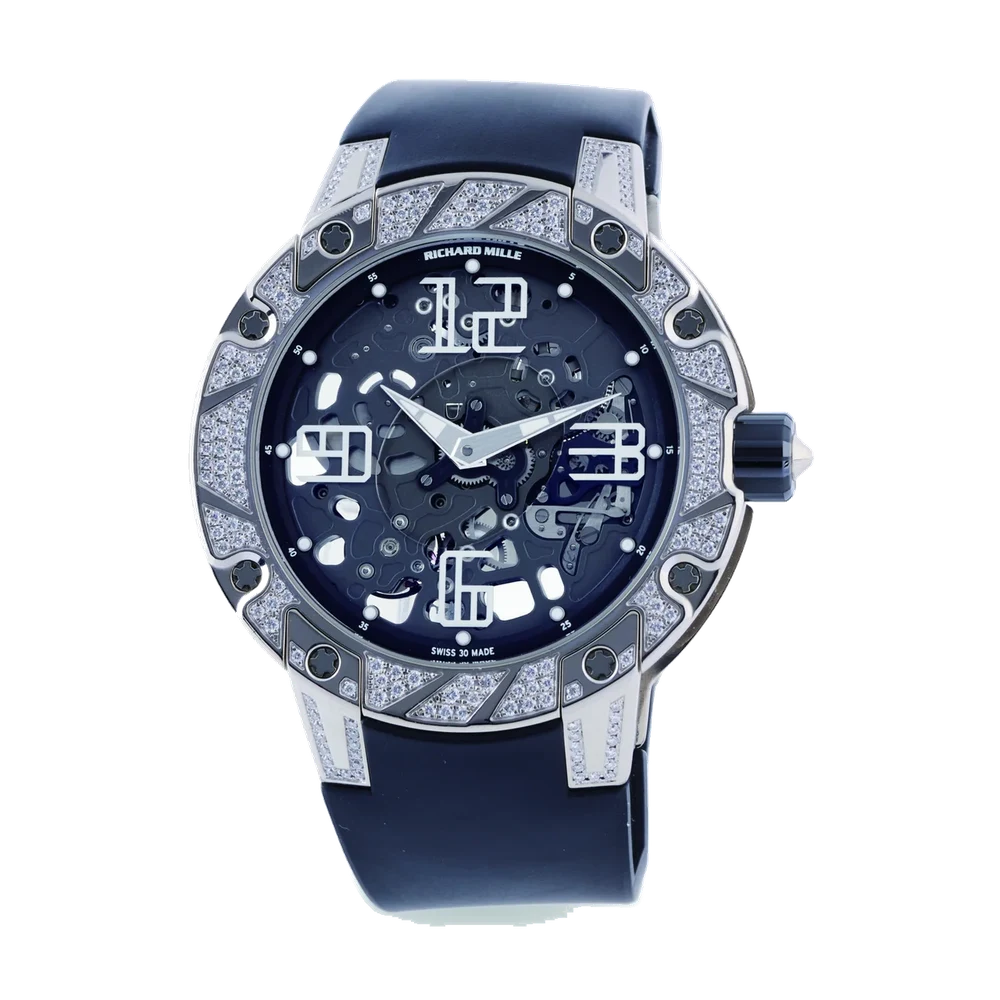 Richard Mille RICHARD MILLE REF. RM033 AL WG, AUTOMATIC WINDING EXTRAFLAT,18K WHITE GOLD kol saati