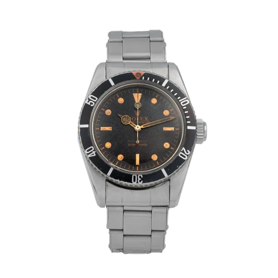 Rolex ROLEX REF. 5510 - RE-PRINTED EXPLORER DIAL Fine and very rare, center seconds, self-
