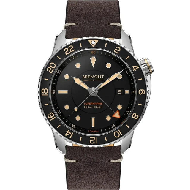 Bremont Supermarine S502-BK-L-S kol saati