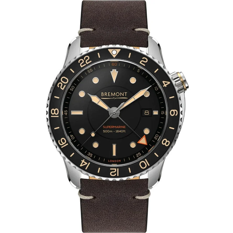 Bremont Supermarine S502-BK-L-S 43 mm kol saati