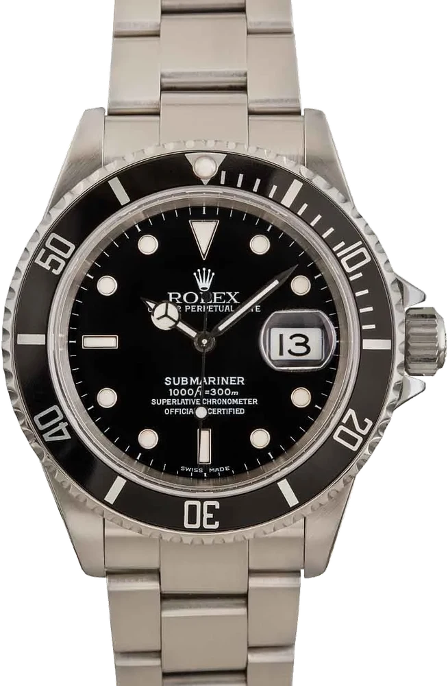Rolex Submariner 126618 16610 40 mm kol saati