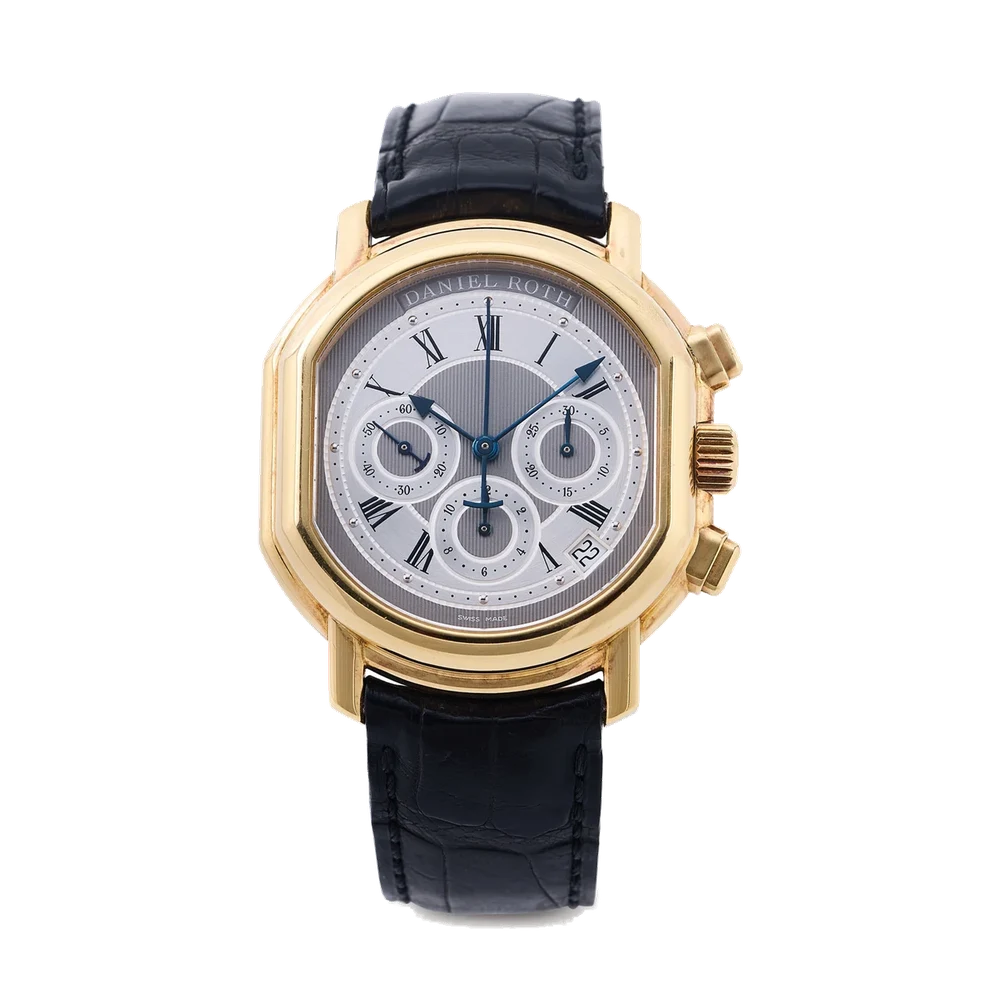 Daniel Roth DANIEL ROTH, REF. S247.X.40, MASTERS CHRONOGRAPH, 18K YELLOW GOLD kol saati