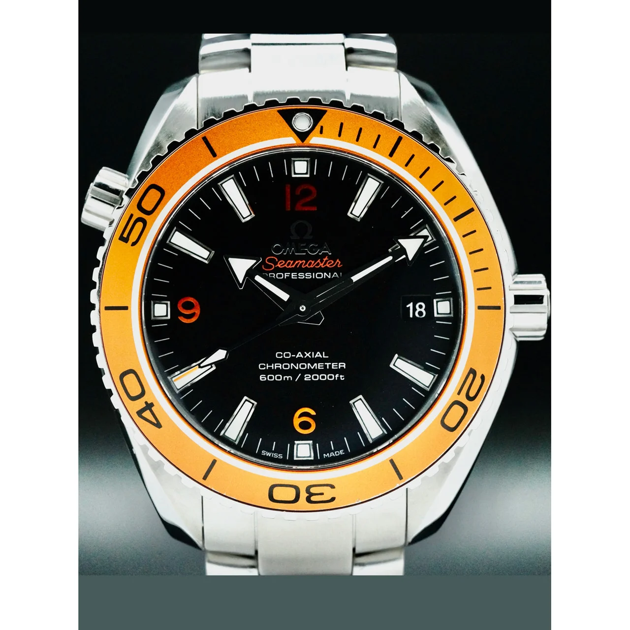 OMEGA Seamaster Planet Ocean 210000051534 45.5 mm kol saati