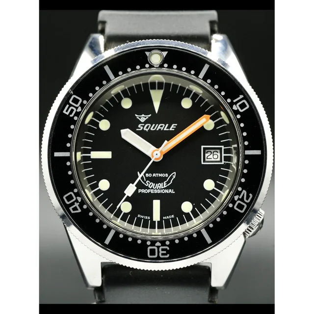 Squale ATMOS Black 1521-026-A 210000024623 kol saati