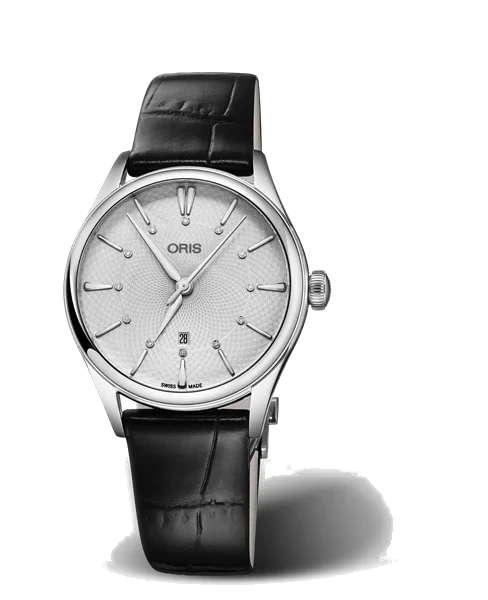 Oris Artelier Date Diamonds 01 561 7724 4051-07 5 17 64FC 33 mm kol saati