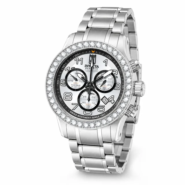 Invicta JTInvicta JT Omnyx 4 CT LG Diamond Swiss Ronda Z60 Caliber Watch - 48mm, Steel (51