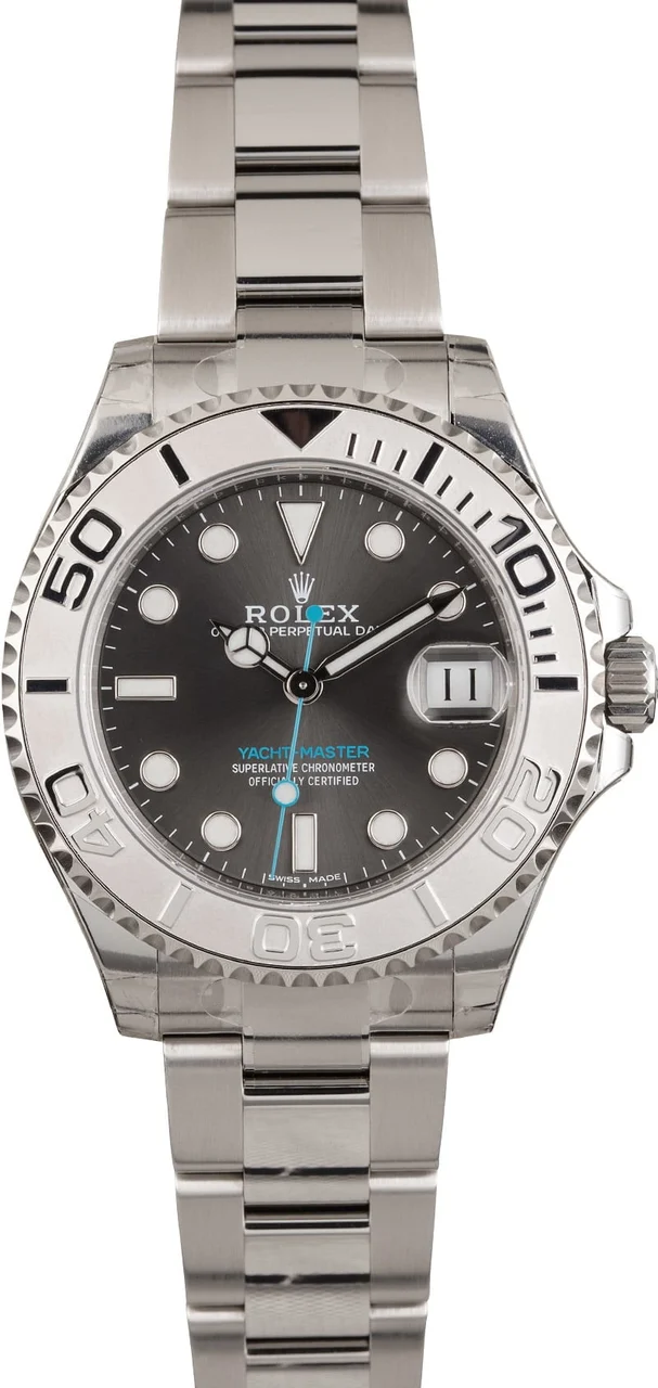 Rolex Yacht-Master 268622 Dark Rhodium Dial 268622RSO 37 mm kol saati