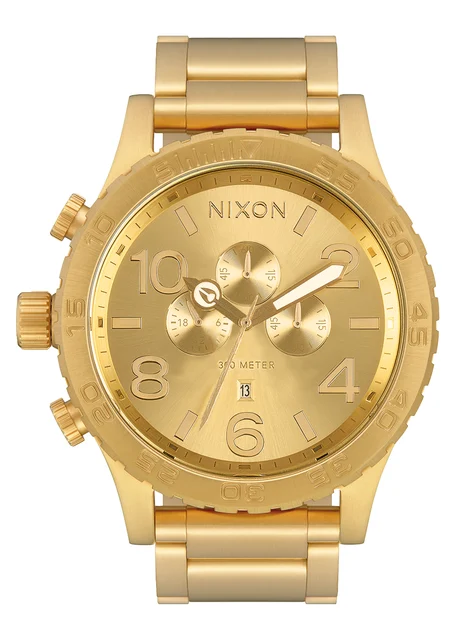 Nixon US Chrono - All Gold A1389-502-00 kol saati