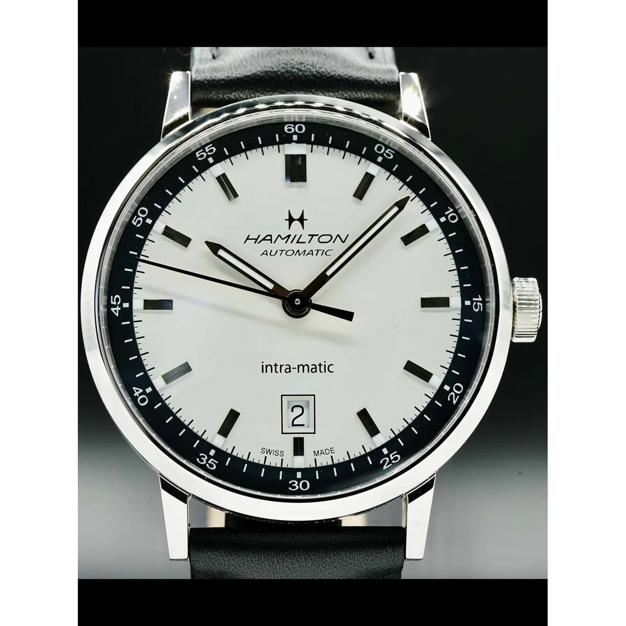 Hamilton American Classic Intr-Matic Auto H38425720 210000032915 40 mm kol saati