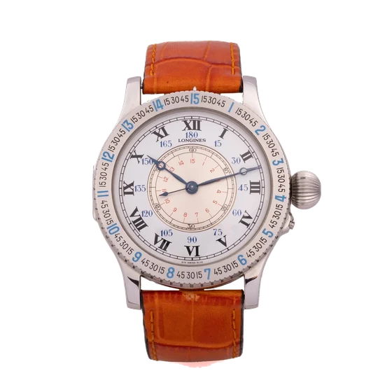 Longines Lindbergh, Hour Angle Watch, Steel 876.5238 kol saati