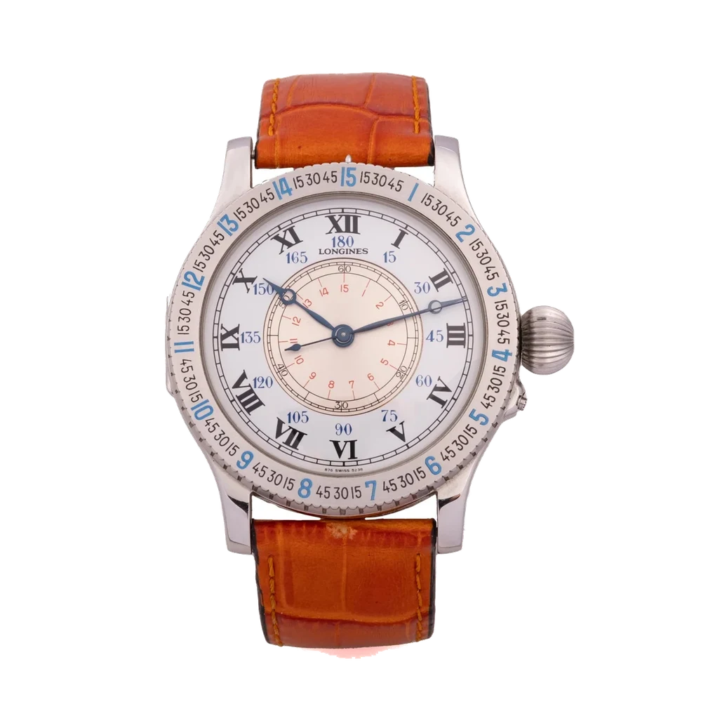 Longines Lindbergh, Hour Angle Watch, Steel 876.5238 38 mm kol saati