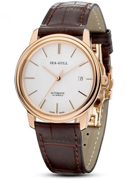 Sea-Gull Automatic Slim Dress Watch with Sapphire Crystal #M201SG 38 mm kol saati
