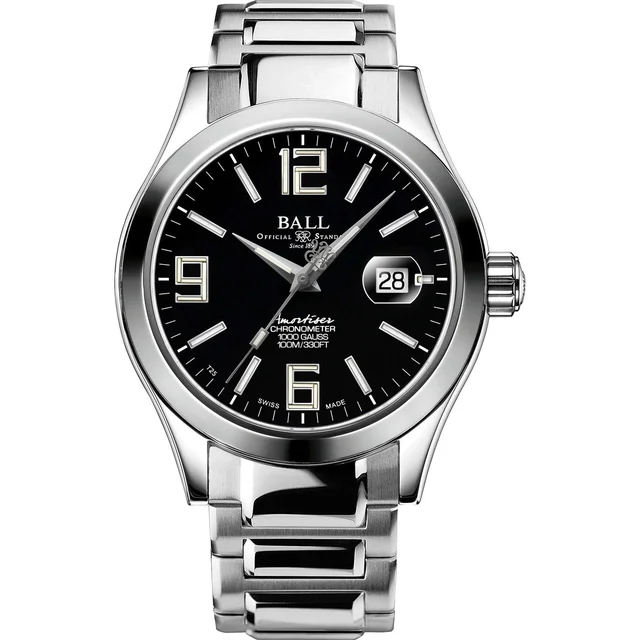 Ball Engineer III Pioneer II Black Dial 43mm NM9028C-S40CJ-BK kol saati