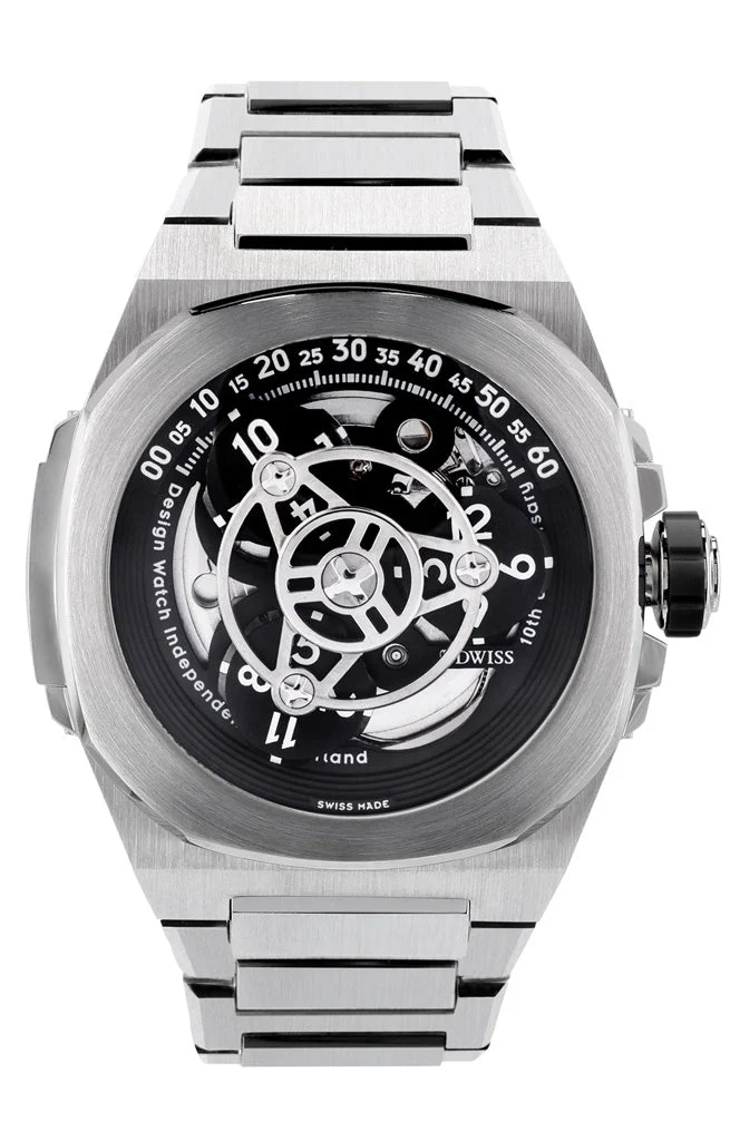 DWISS DWISS M3W M3W-black-bracelet 42 mm kol saati