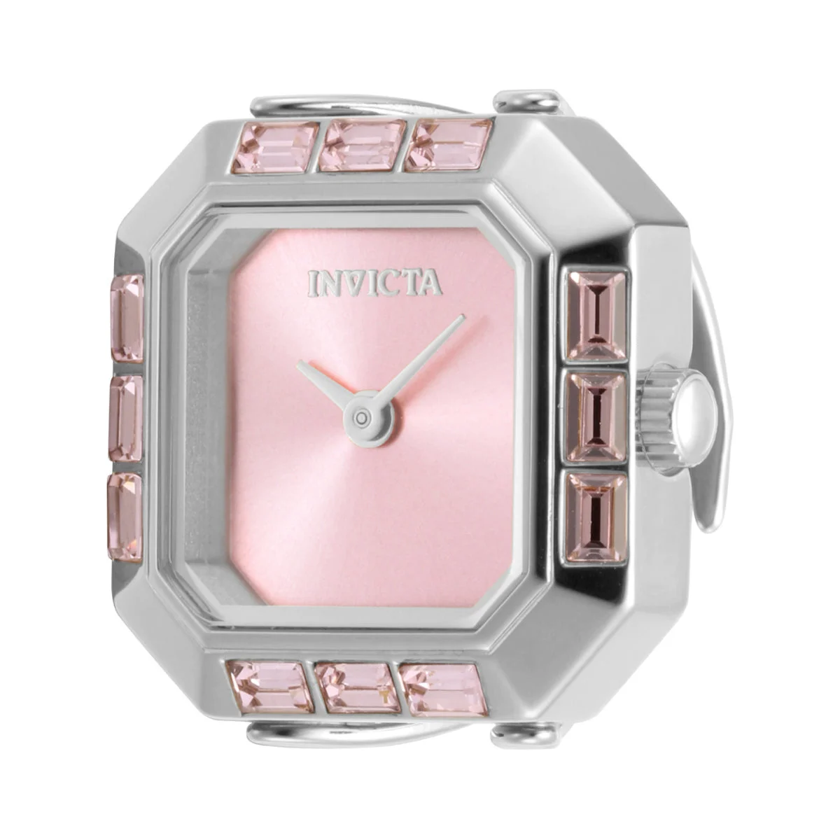 Invicta Mini Angel Ring Watch - 21.5mm. Silver (49581) kol saati