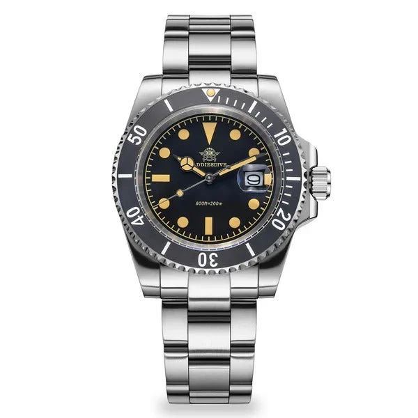 addiesdive Retro Sub Quartz Watch AD2054 AD2054-石英水鬼-绿面点点盘/奔驰针-三株 209 kol saati