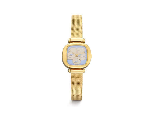 Komono Moneypenny Royale Cameo Gold Sky KOM-W1167 kol saati