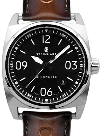 Steinhart Aviation Black 104-1487/ST kol saati
