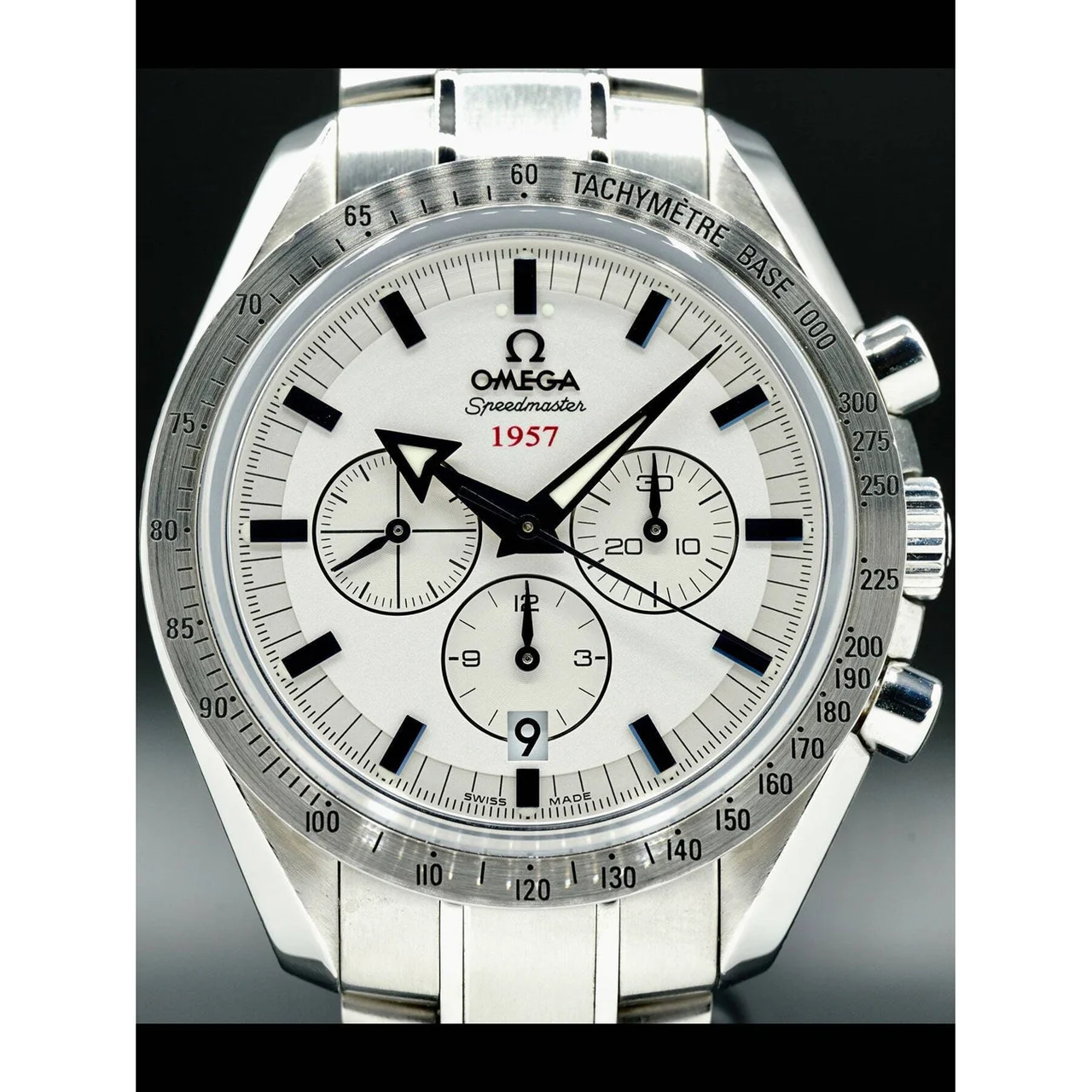 OMEGA Rare Speedmaster Broad Arrow 321.10.42.50.02.001 210000031404 42 mm kol saati