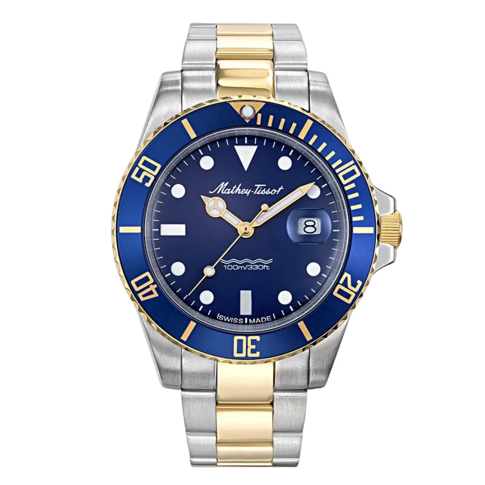 Mathey-Tissot Mathy Vintage H901BBU 42 mm kol saati