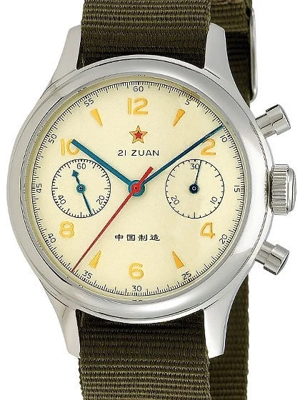 Seagull 1963 Scratch and Dent - Hand Wind Mechanical Chronograph with Sapphire Crystal #63