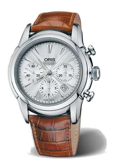 Oris Artelier Chronograph 2003 01 676 7547 4051-07 5 22 47 kol saati