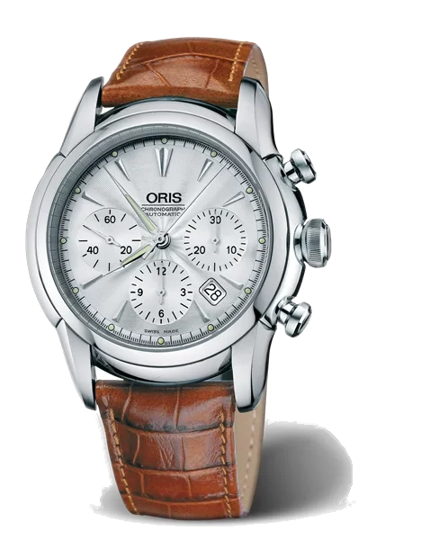 Oris Artelier Chronograph 2003 01 676 7547 4051-07 5 22 47 44.5 mm kol saati