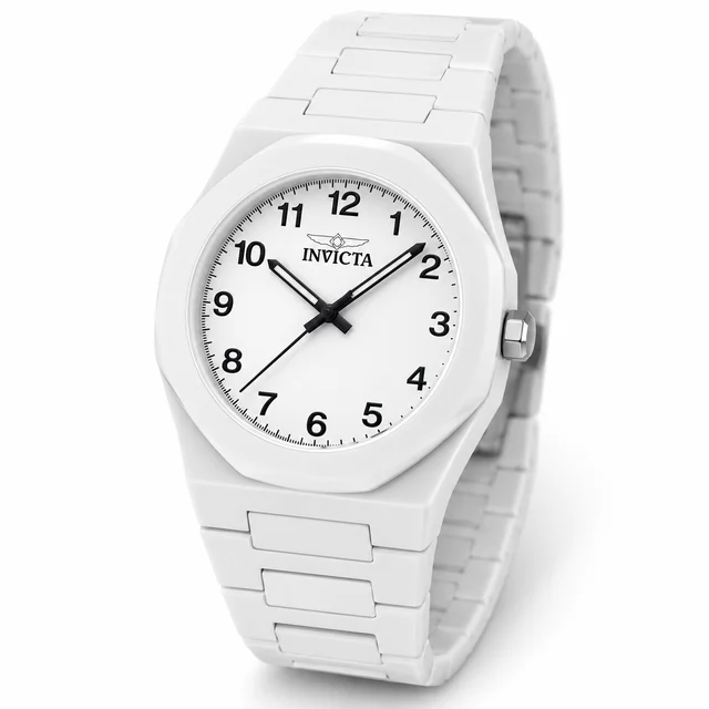 Invicta Celestial Sintix Watch - 40mm, White (70392) kol saati