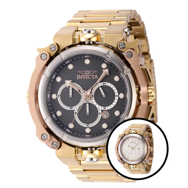Invicta Reserve Transatlantic Watch - 53mm, Gold (43940) kol saati
