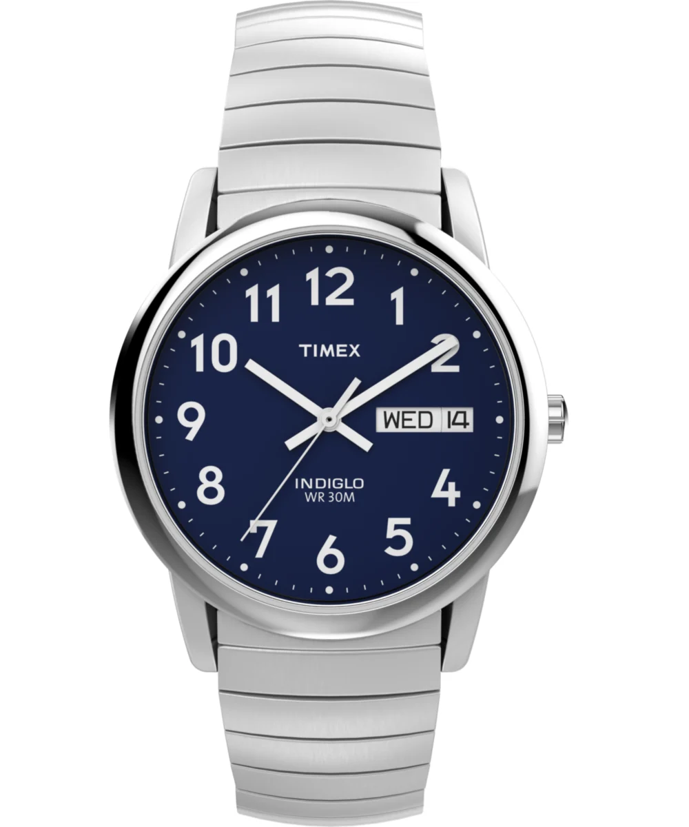 Timex Easy Reader Day Date 35mm Expansion Band Watch T200319J 35 mm kol saati