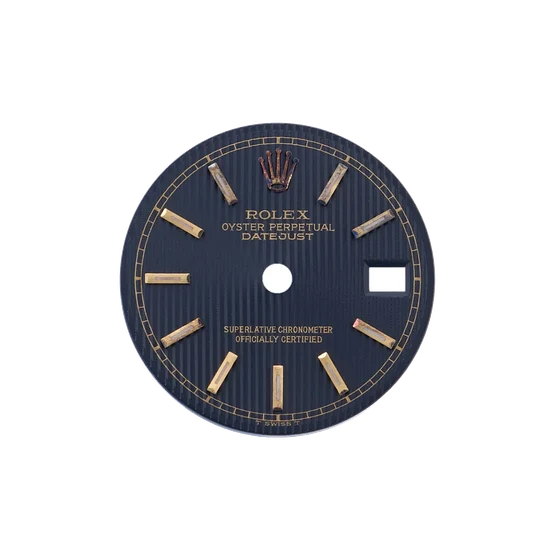 Rolex ROLEX, REF. 6917/69178/69173, DATEJUST, BLACK TAPESTRY DIAL kol saati