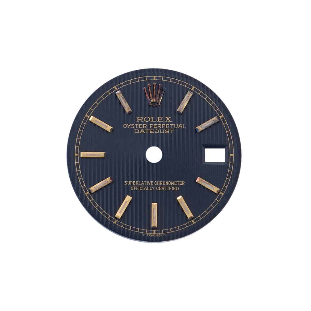Rolex ROLEX, REF. 6917/69178/69173, DATEJUST, BLACK TAPESTRY DIAL kol saati