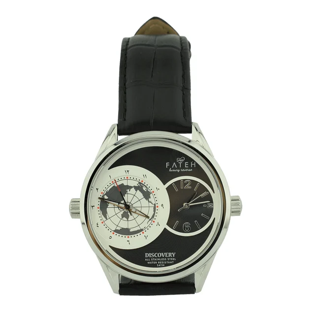 Fatehwatches Discovery Black kol saati