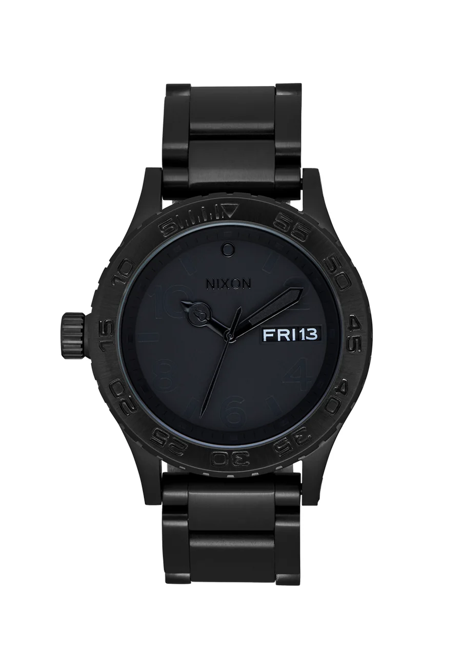 Nixon US All Black / Black A1430-1147-00 42 mm kol saati