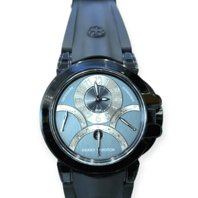 Harry Winston Diver Ocean Triple Retrograde 44mm C Pre-Owned Harry Winston Diver Ocean Tri