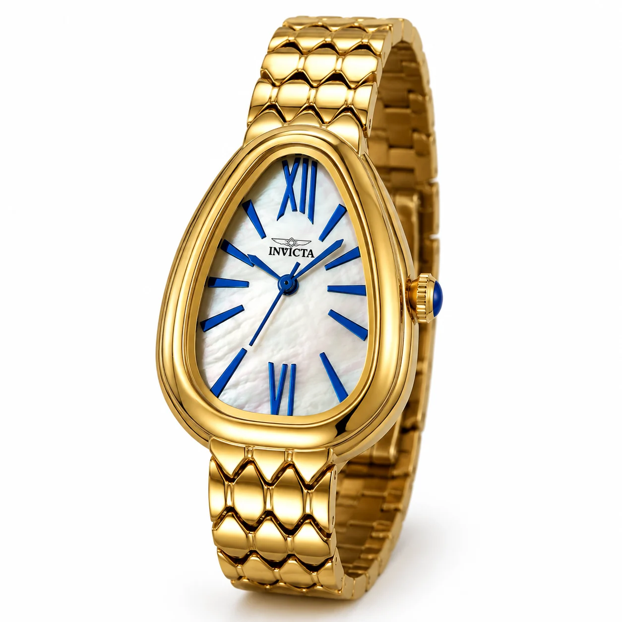Invicta Celestial Opalisse Watch - 25.9mm, Gold (70381) kol saati