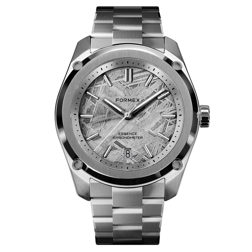 Formex Essence ThirtyNine LIMITED EDITION Swiss Automatic Chronometer with Meteorite Dial #0333-9-6699-100 45 mm kol saati
