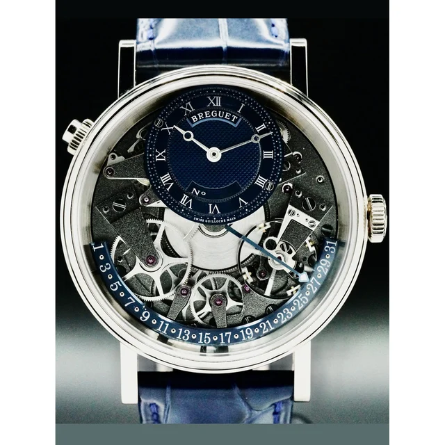 Breguet Tradition Quantième Rétrograde 7597 White Gold Blue Dial 7597BB/GY/9WU 21000005487
