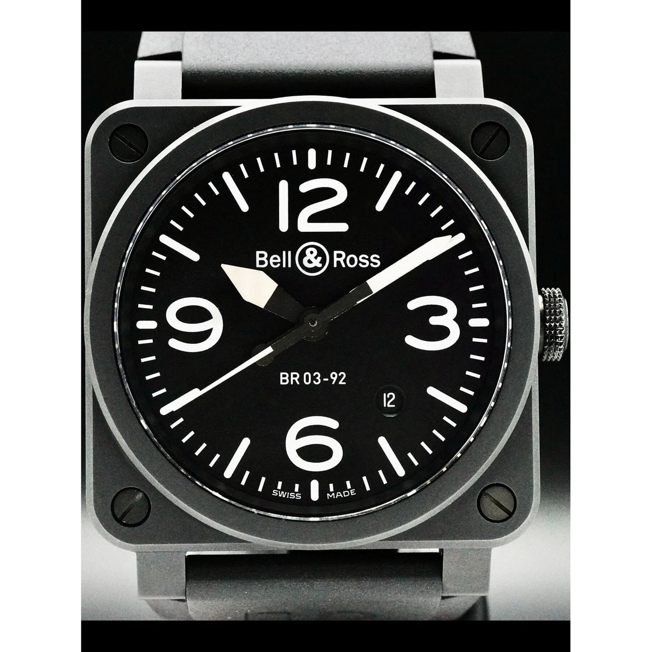 Bell & Ross Ceramic 210000069882 42 mm kol saati