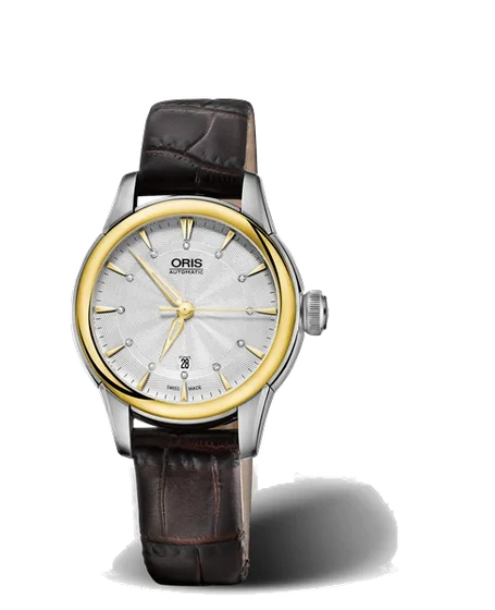 Oris Artelier Date Diamonds 01 561 7687 4351-07 5 14 70FC kol saati