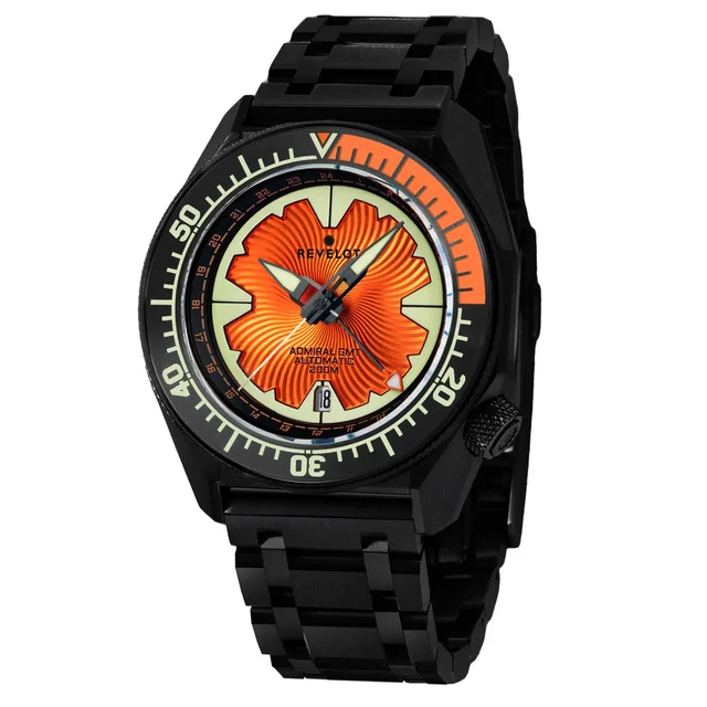 REVELOT Admiral GMT R10-9B4D4B1/S22-4B4BB4 kol saati