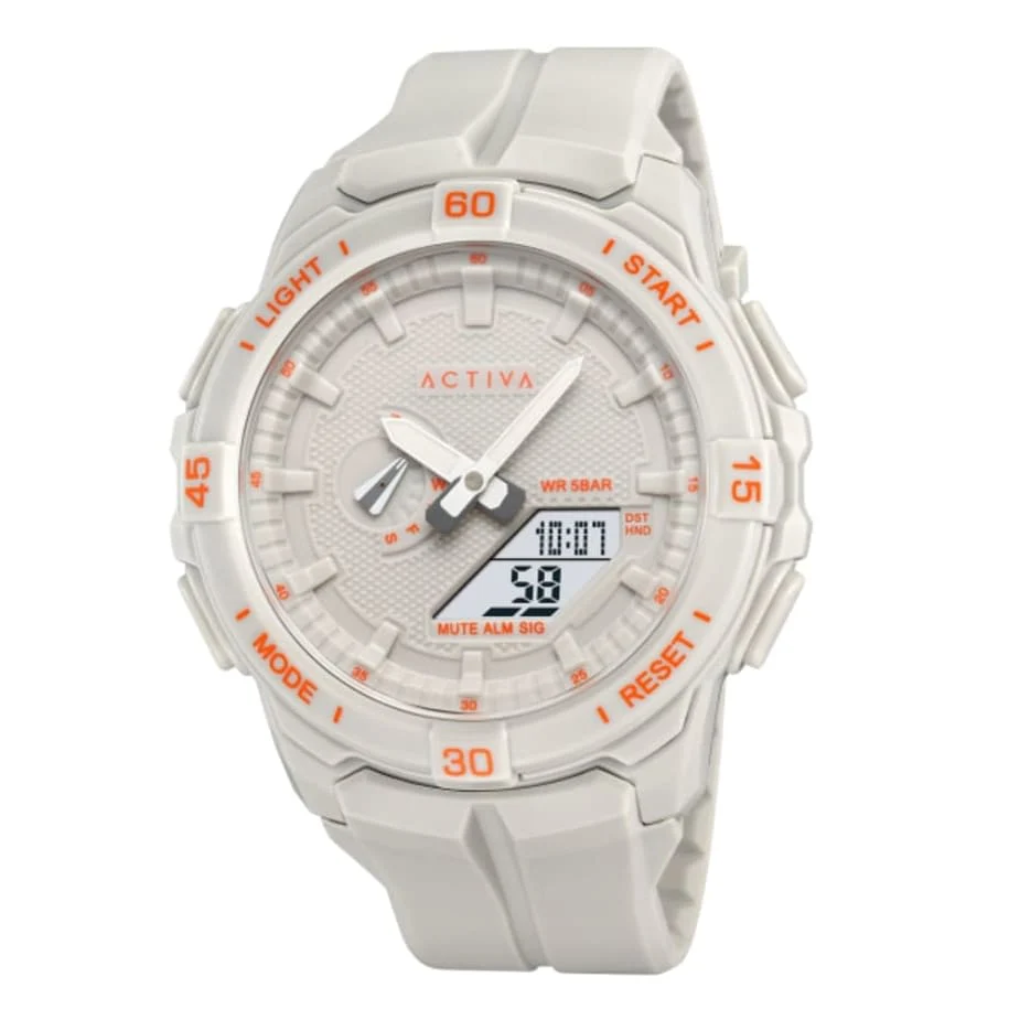 Activa Invicta Digital Essentials Watch - 53mm, Grey (ACW2583-002) kol saati