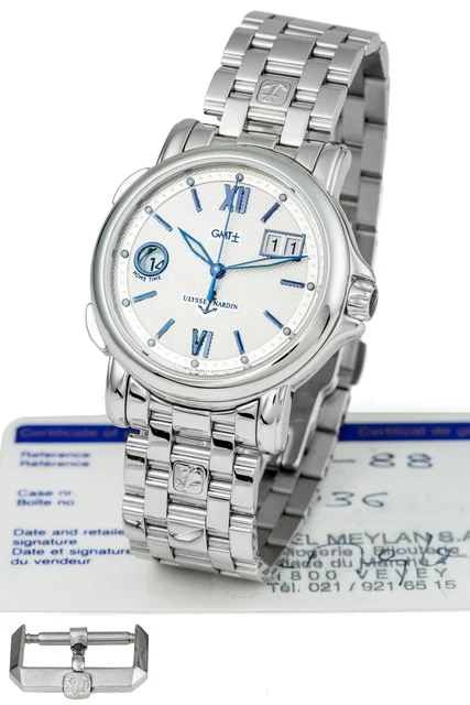 Ulysse Nardin ULYSSE NARDIN, REF. 223-88, SAN MARCO GMT, STEEL kol saati