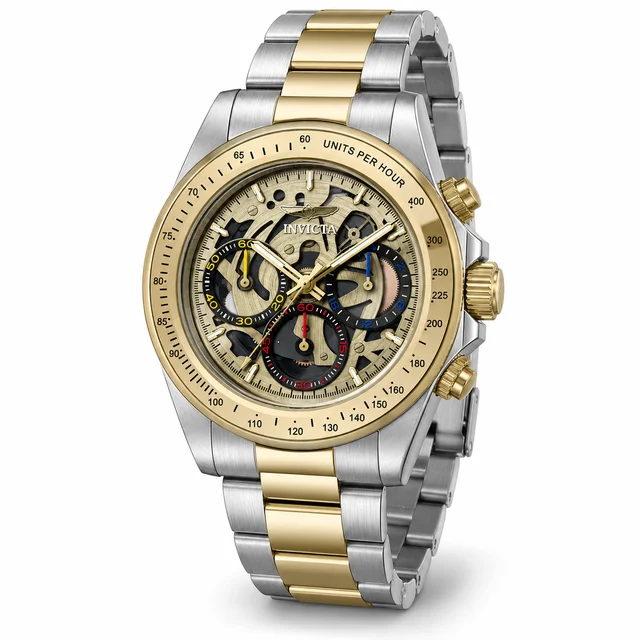 Invicta Speedway Exoprix Watch - 40mm. Gold. Steel (50276) kol saati