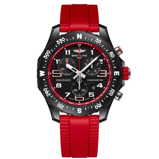 Breitling Endurance Pro X83310D91B2S1 38MM Black Dial Red Ru kol saati