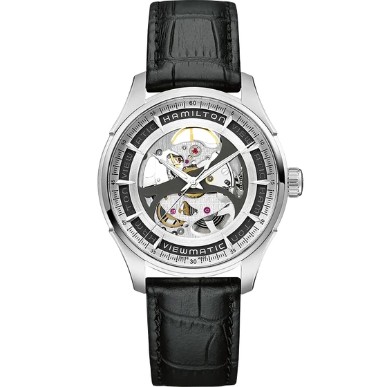 Hamilton Jazzmaster Viewmatic Skeleton Auto H42555751 kol saati