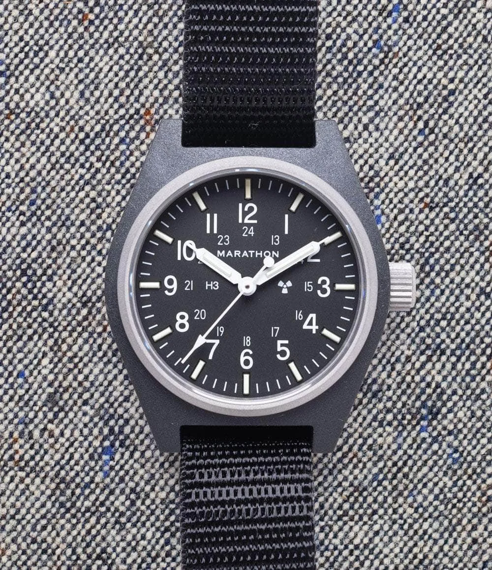 Marathon General Purpose Mechanical WW194003BK-0108 34 mm kol saati