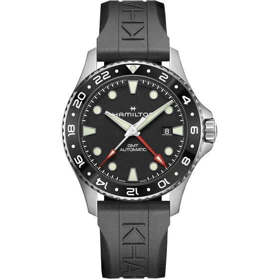 Hamilton Khaki Navy Scuba Auto GMT 43mm H82555330 kol saati