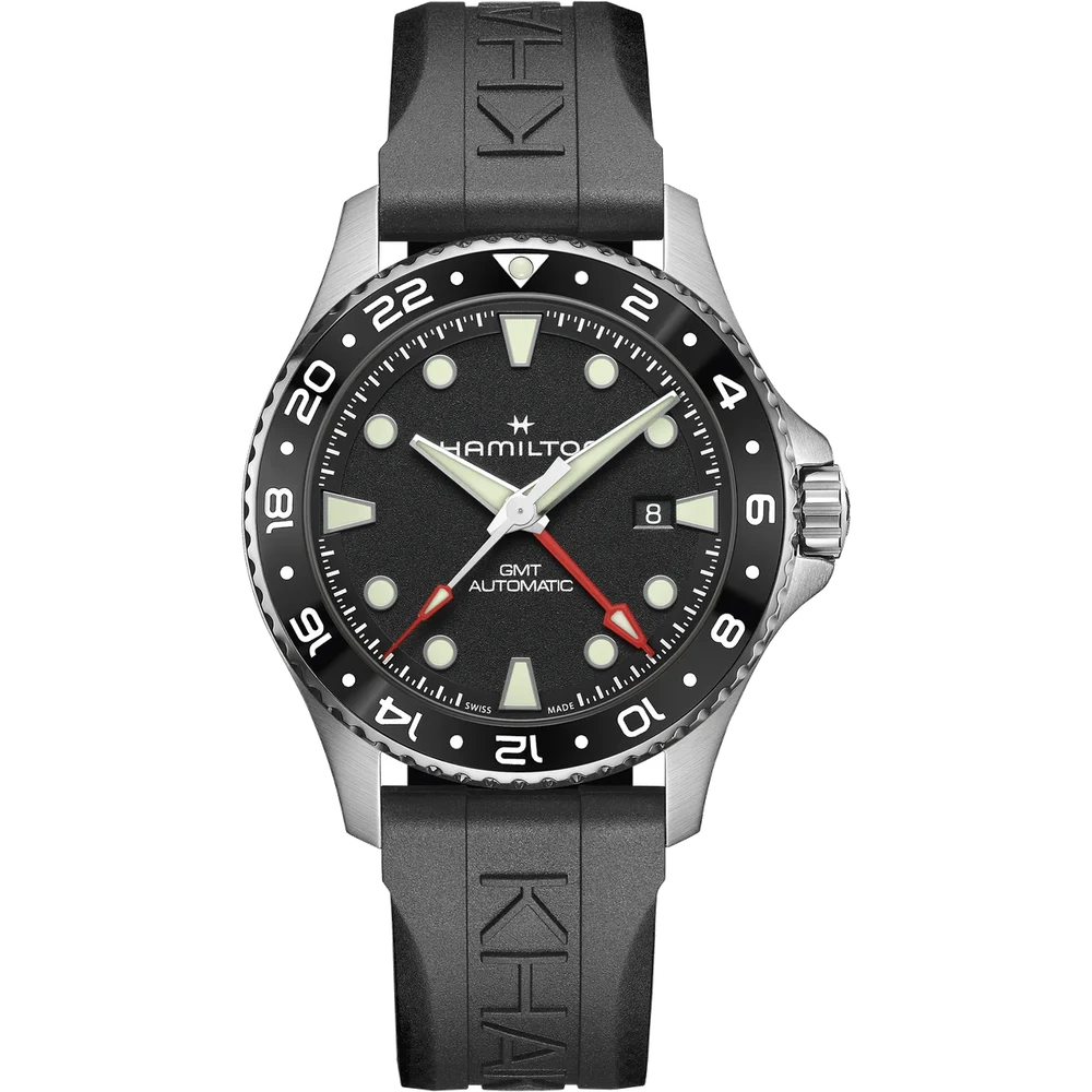 Hamilton Khaki Navy Scuba Auto GMT 43mm H82555330 43 mm kol saati