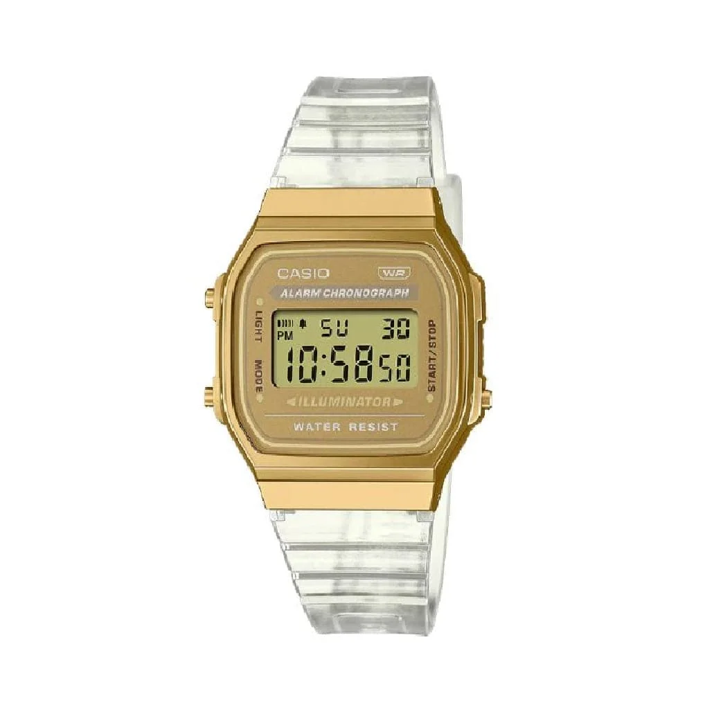 Casio Vintage A168XESG-9ADF-P 39 mm kol saati